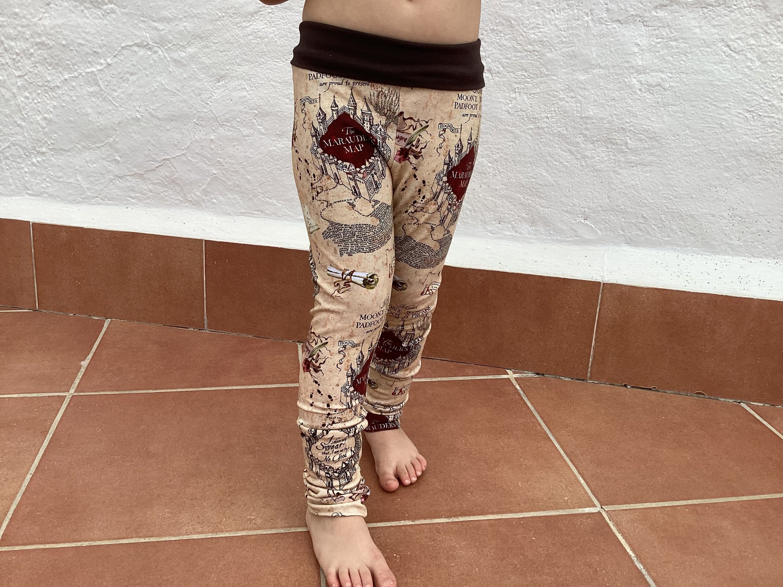 Pantalón leggin punto. Mapa merodeador. Harry Potter. - 3