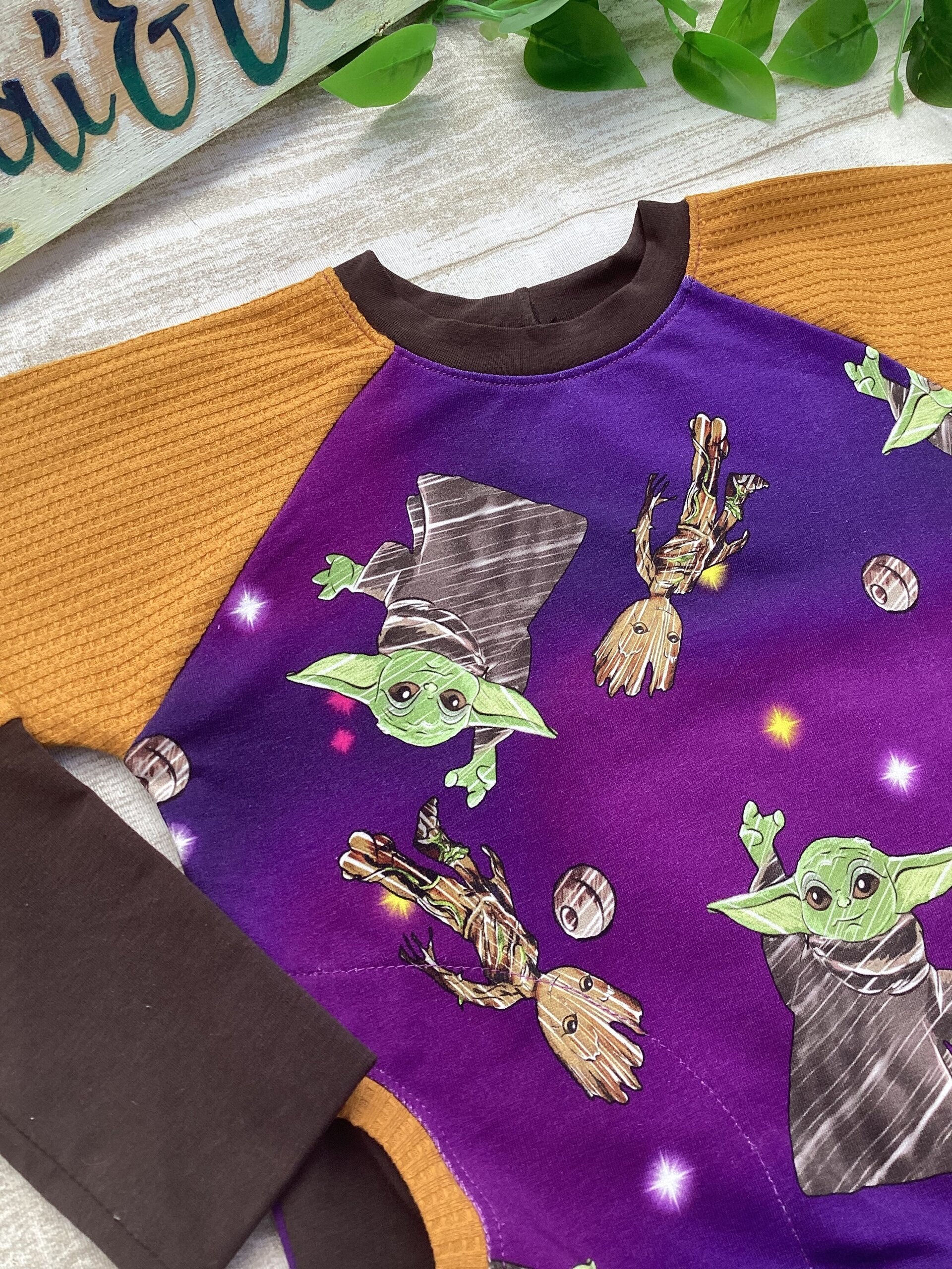Sudadera evolutiva 3/6 años. Baby toda. French terry y waffle. - 4