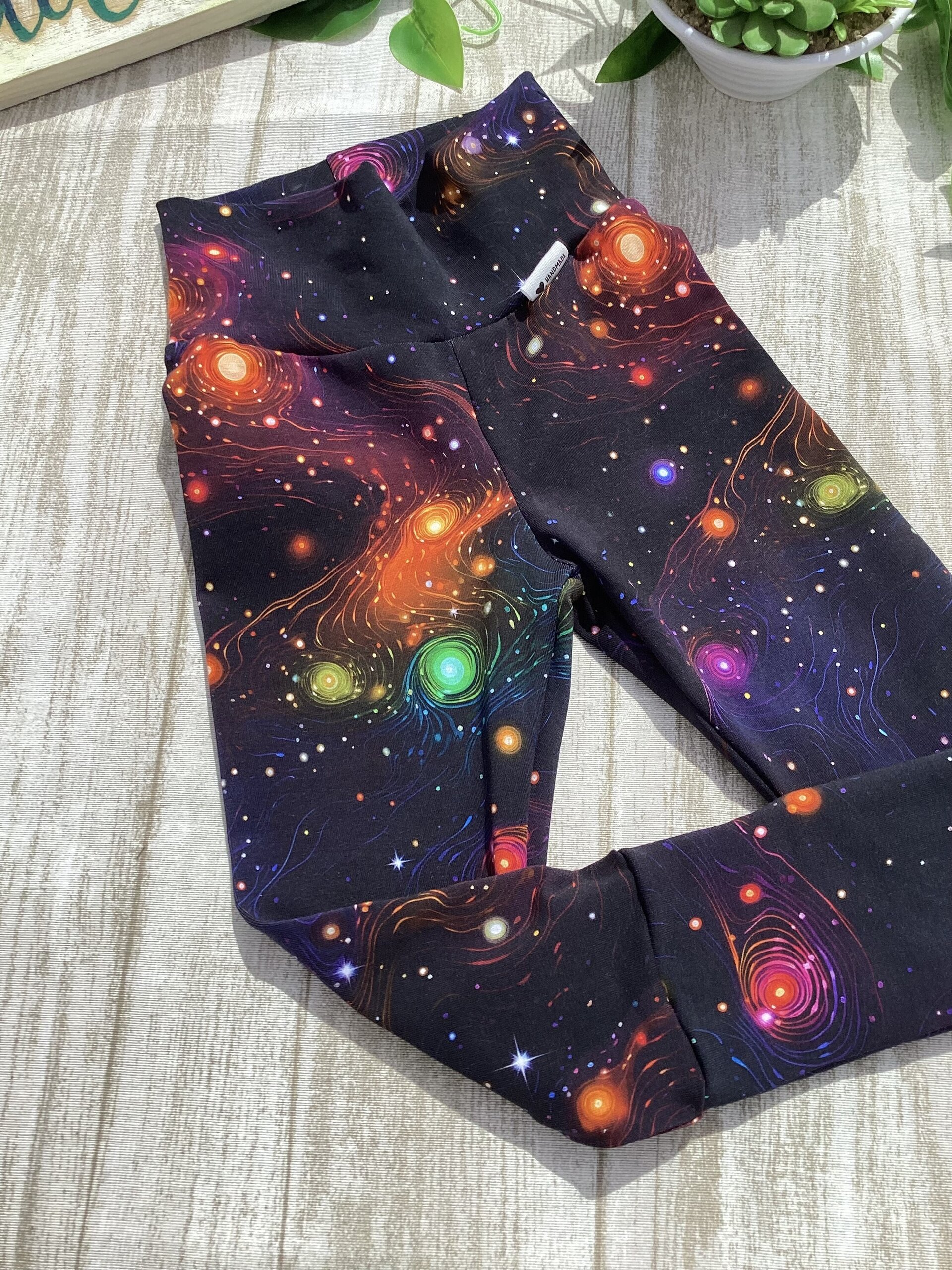Pantalón leggin 1/3. Universo luces. Punto - 4