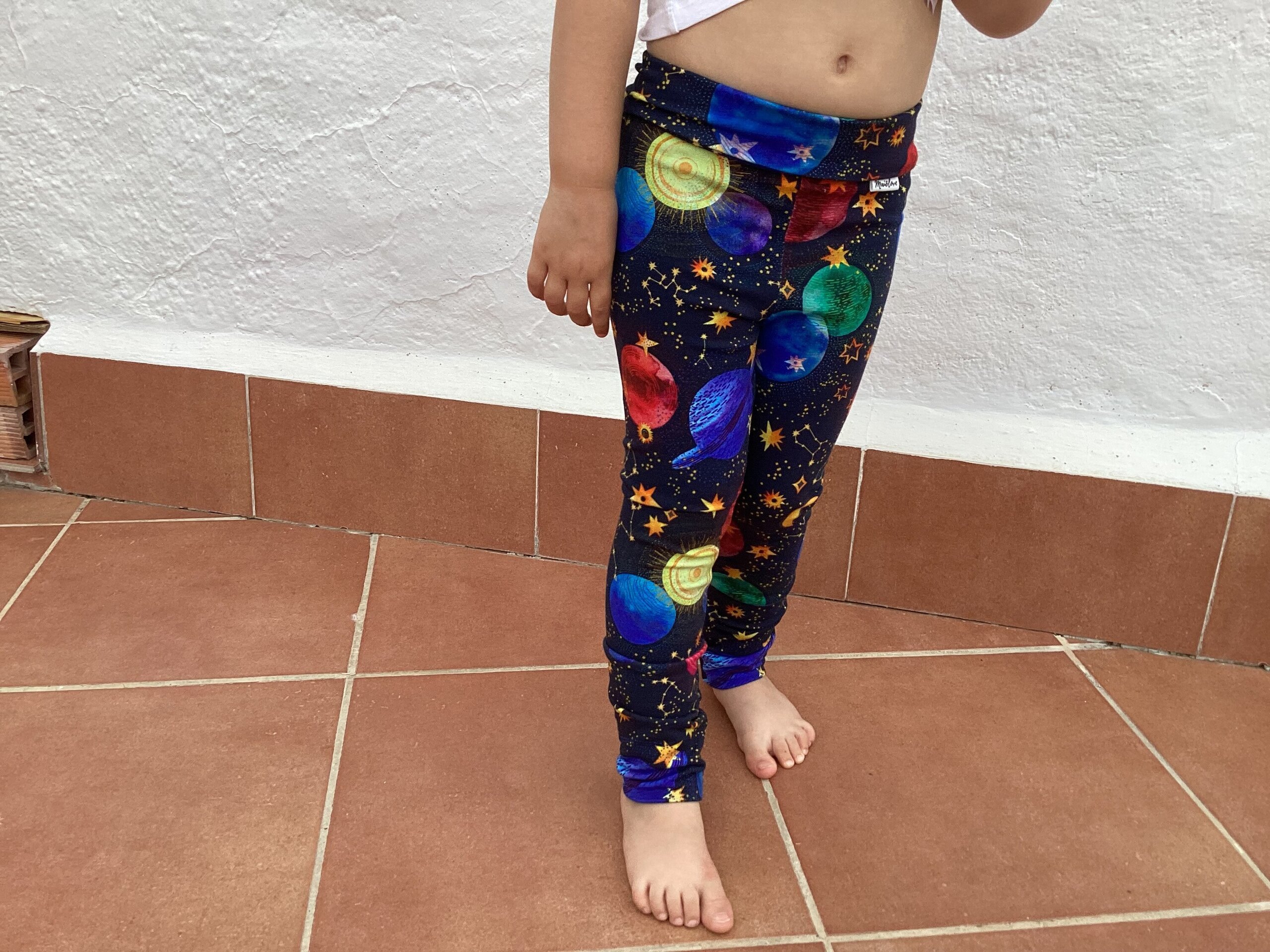 Pantalón leggin punto. 1/3 universo punteado - 3