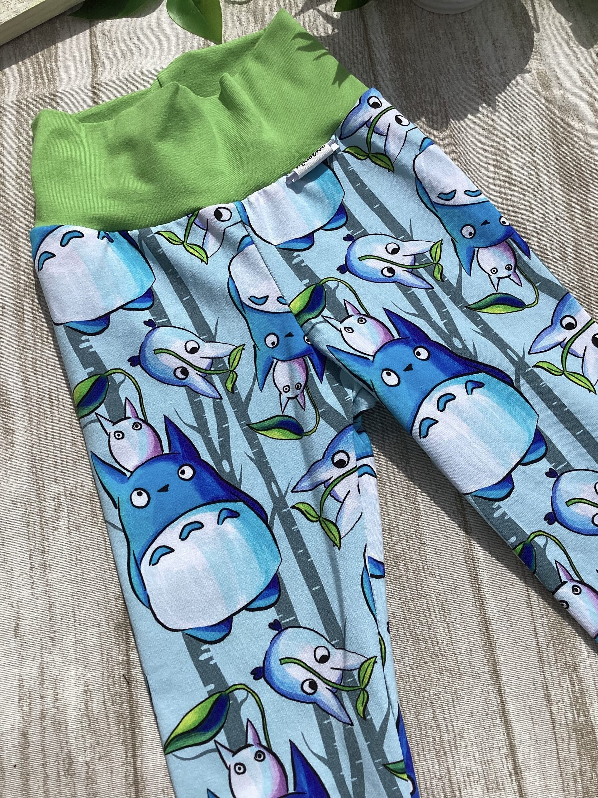Pantalón leggins 1/3 años. Totoro. Punto - 3